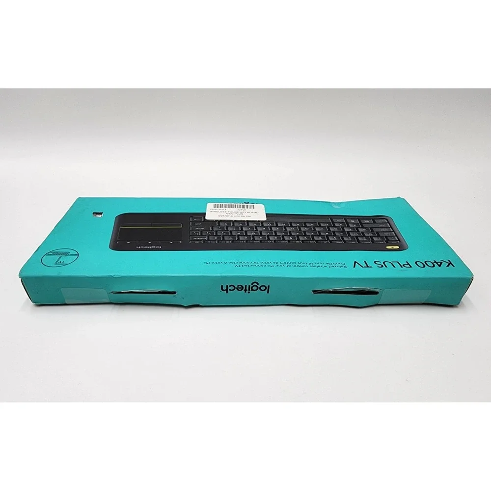 Logitech K400 Plus Wireless Touch With‎ Easy Media Control,built in TouchPad